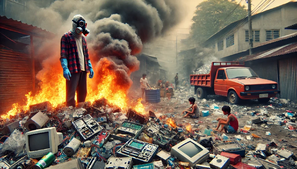 Effects of e-waste on human health